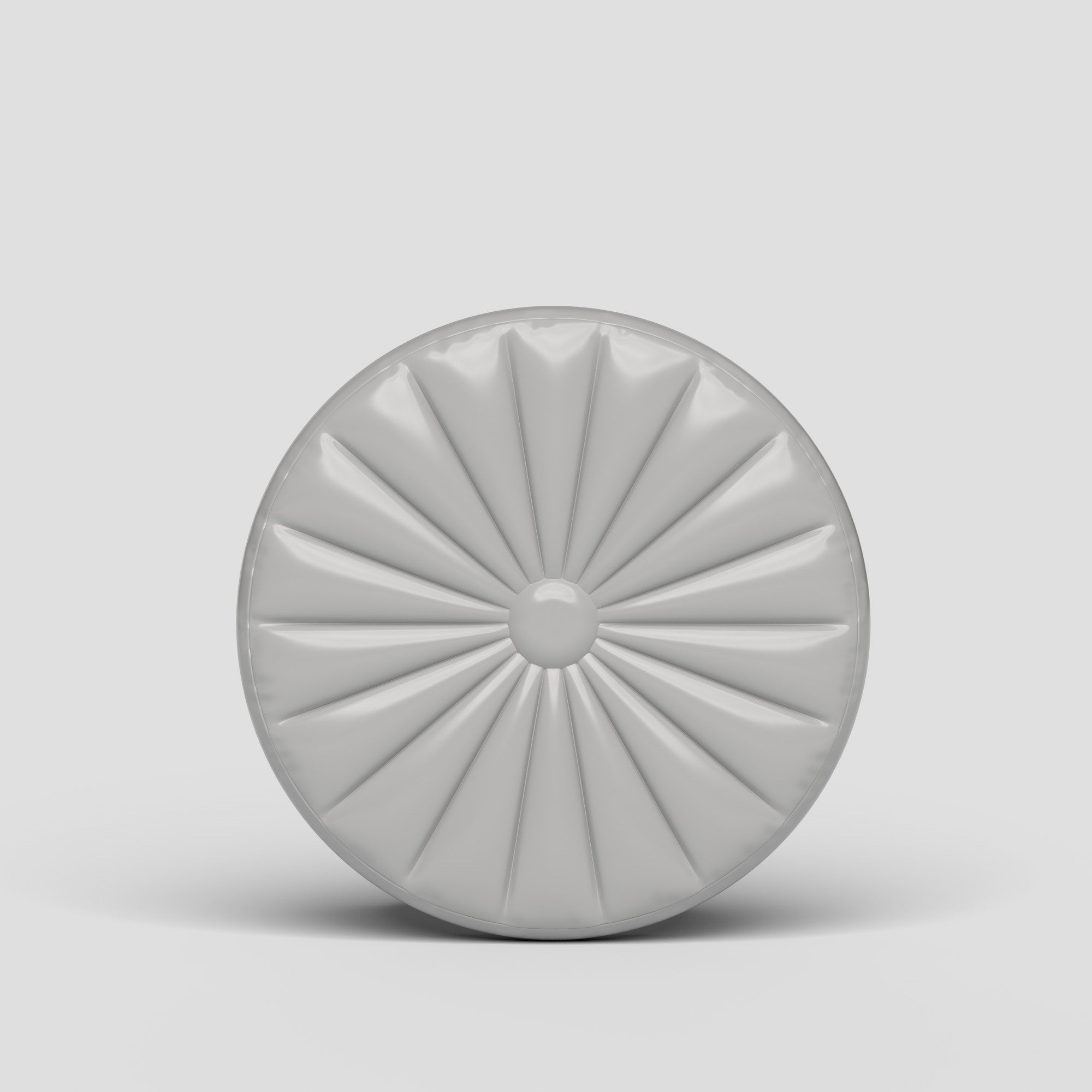 Inflatable Orange Slice Floatie Art Template Download