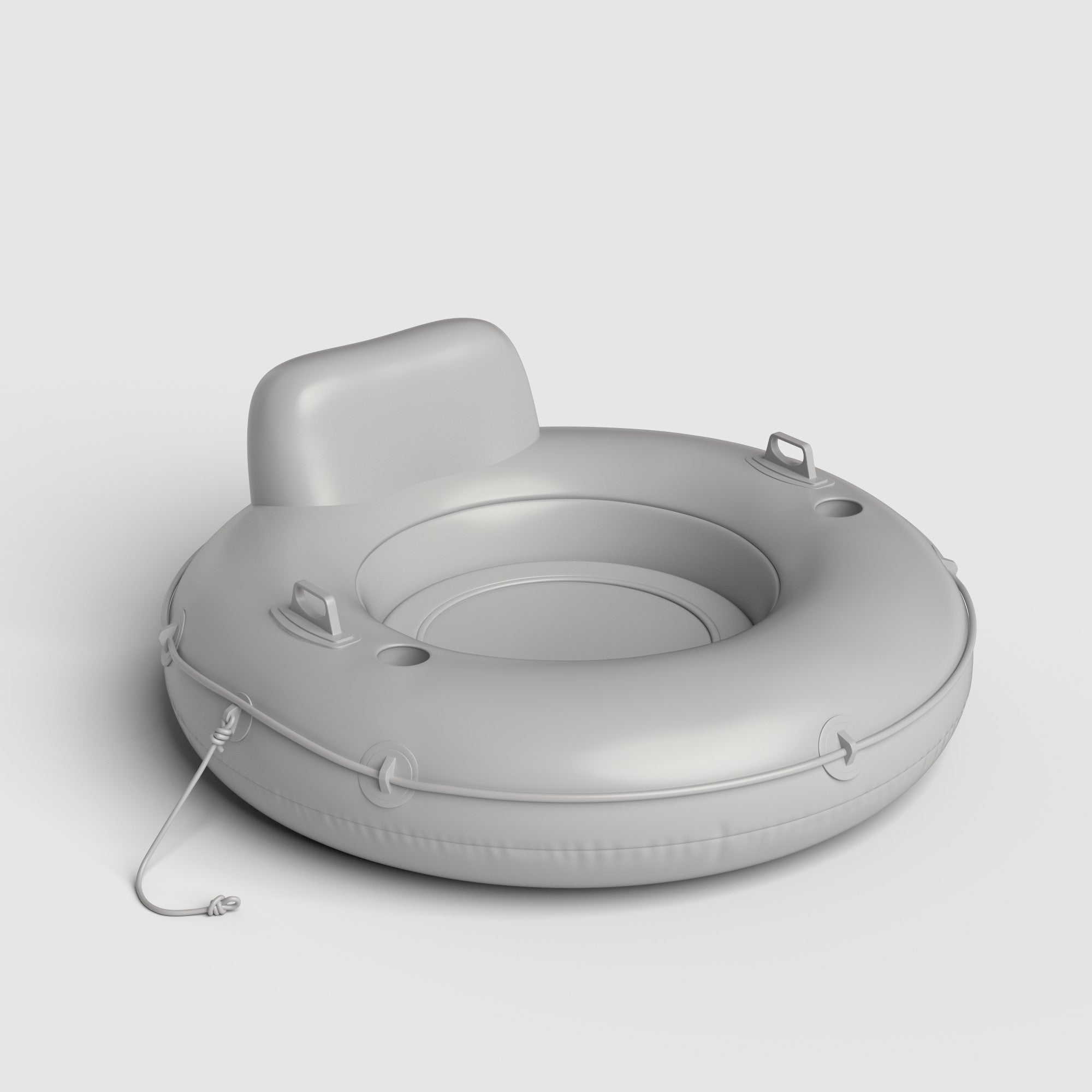 Inflatable River Tube Art Template Download