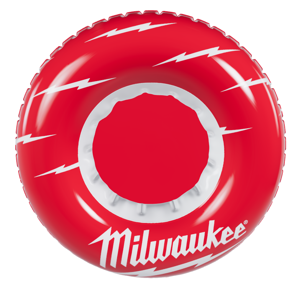 Portavasos de tubo personalizado inflable