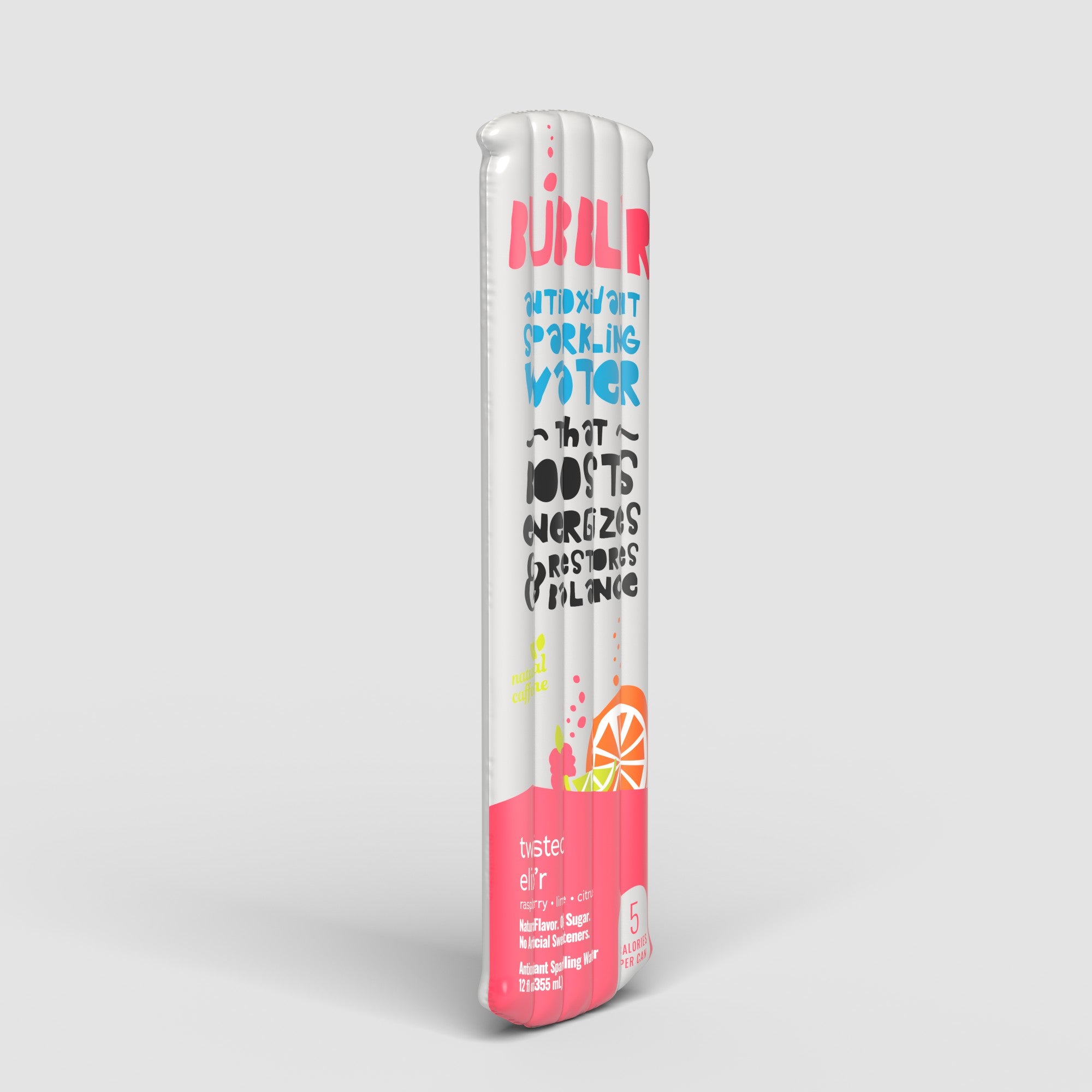 Lata de refresco y agua mineral personalizada inflable