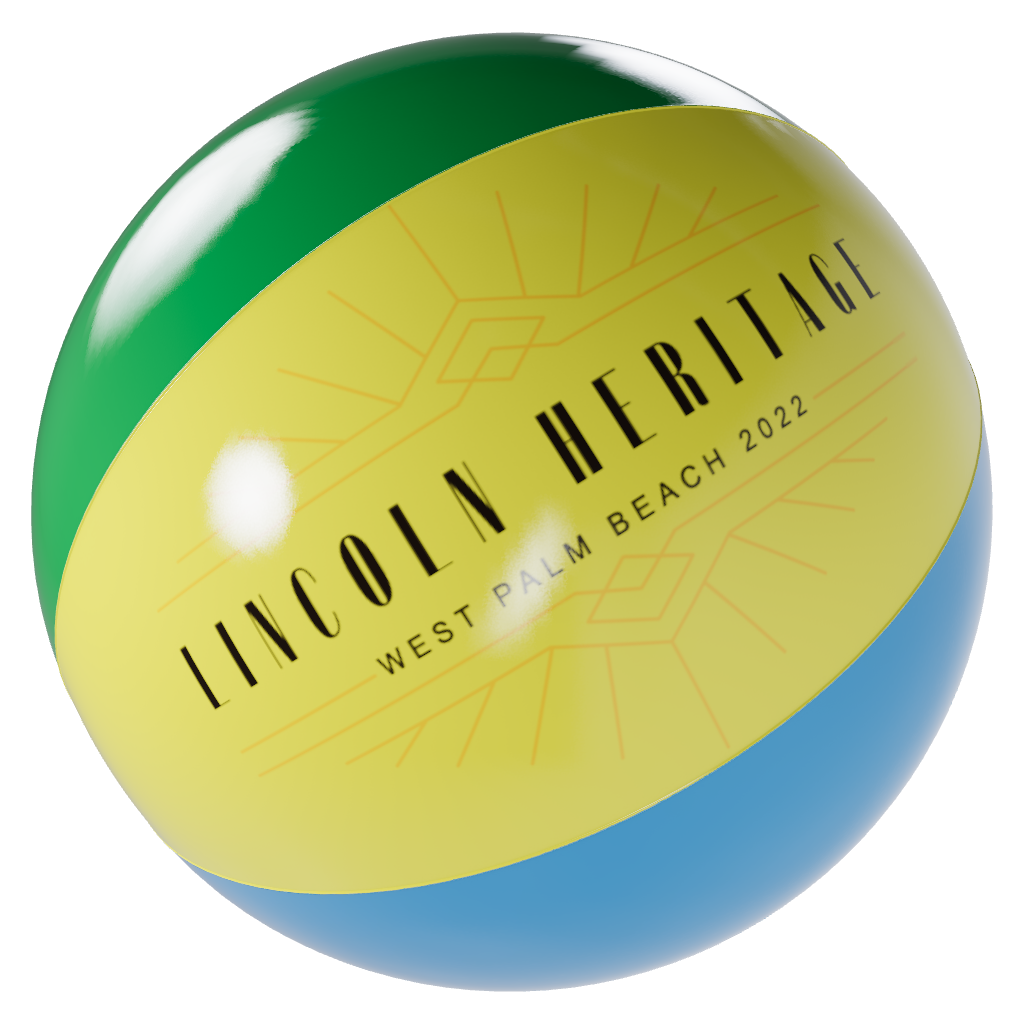 Pelota de playa inflable personalizada