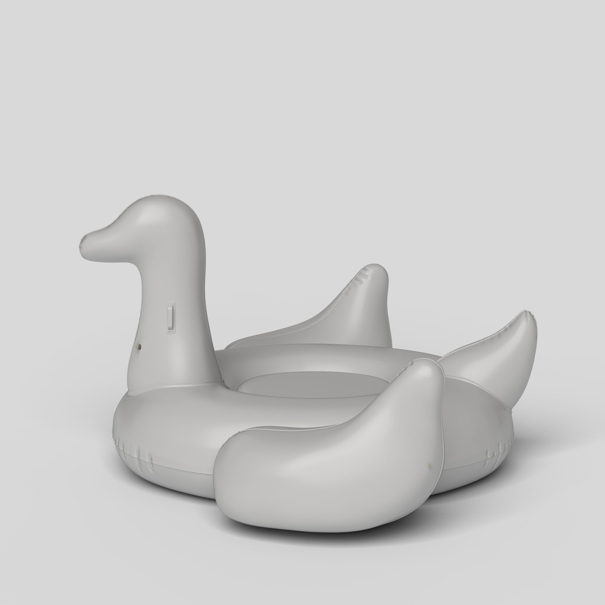 Inflatable Swan Pool Floatie Art Template Download