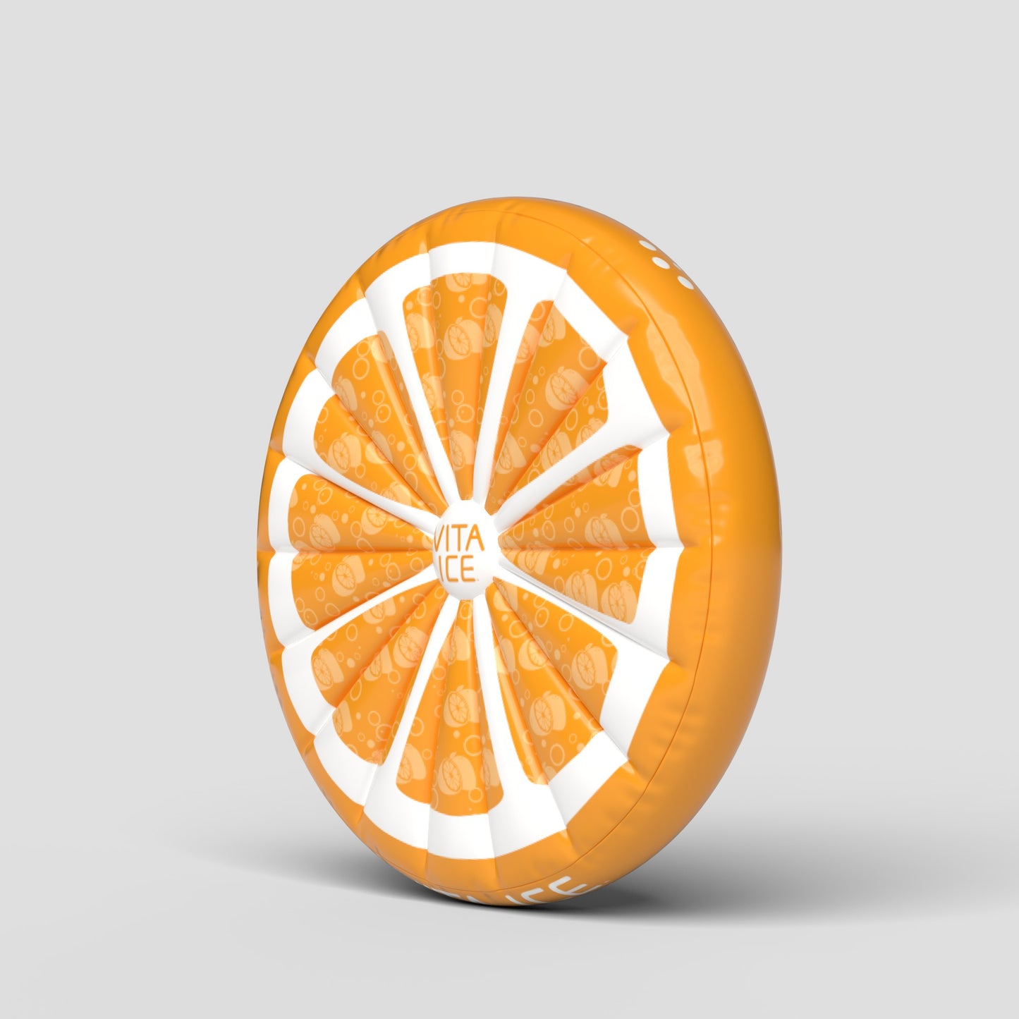 Círculo inflable con rebanada de naranja de 60"