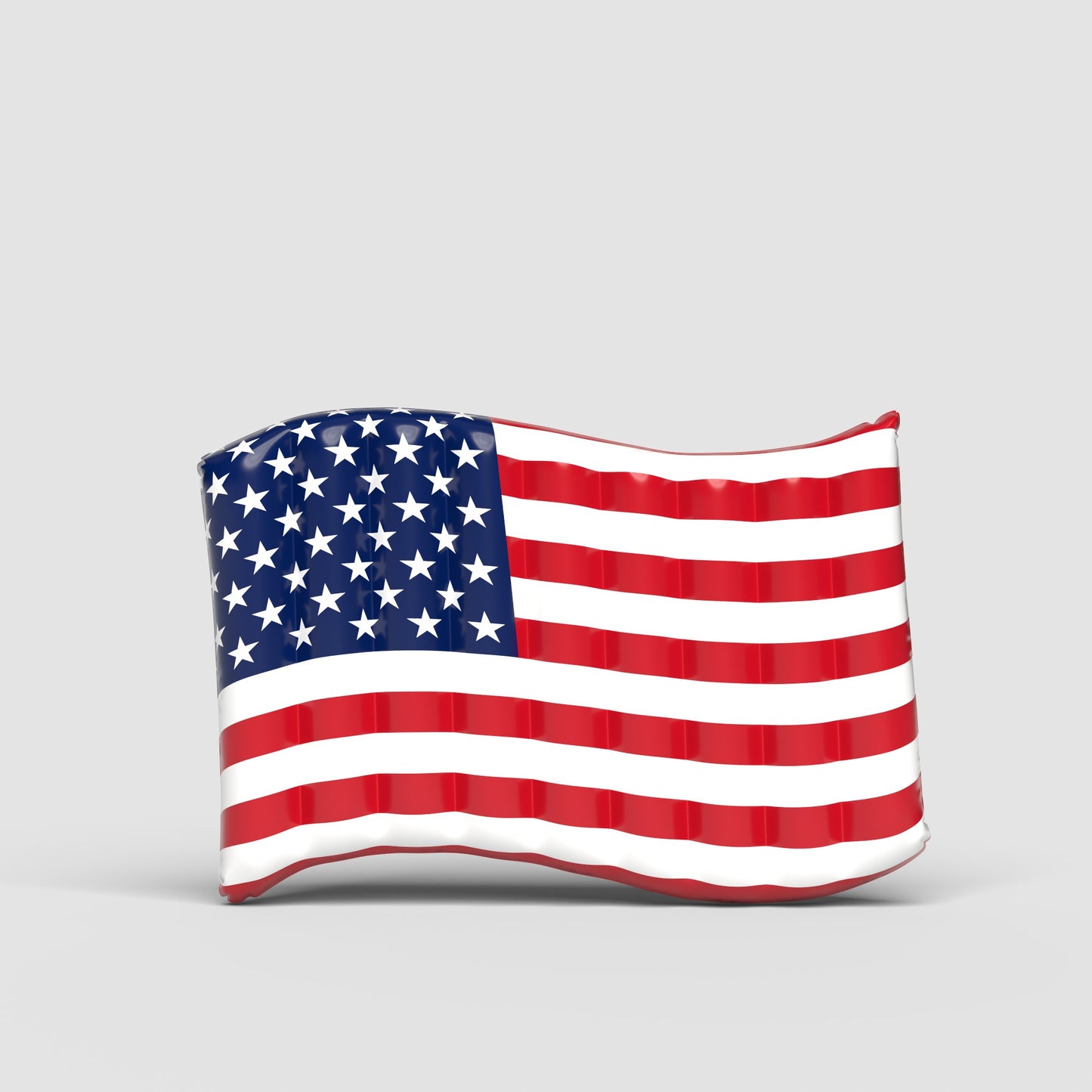 Bandera ondulada personalizada inflable 